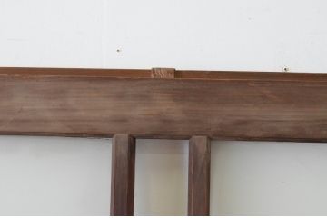 アンティーク建具　大正ロマン　ノスタルジックな雰囲気を醸し出すガラス窓4枚セット(引き戸、ガラス戸、建具)(R-065257)
