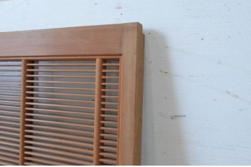 アンティーク建具　古いお屋敷で使われていた神棚引き戸4枚セット(ガラス戸、窓)(R-065308)