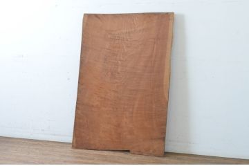 古材　DIYなどにおすすめの欅(ケヤキ)材一枚板(材料、資材)(R-065309)