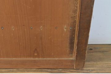 アンティーク建具　昔ながらの和を感じさせる舞良戸窓4枚セット(まいらど、板戸、引き戸)(R-065325)