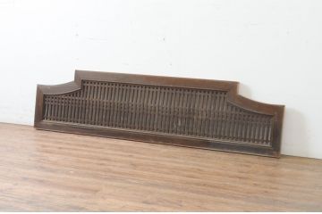 アンティーク建具　型変わりの格子欄間1枚(明かり取り、明り取り)(R-065345)