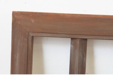 アンティーク建具　すっきりとしたデザインが魅力の格子欄間1枚(明かり取り、明り取り)(R-065348)
