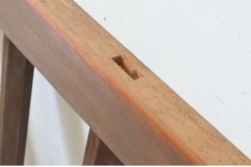 アンティーク建具　すっきりとしたデザインが魅力の格子欄間1枚(明かり取り、明り取り)(R-065348)