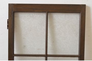 アンティーク建具　大正ロマンの雰囲気漂う古い洋館の片開き窓(ガラス窓)(R-065350)