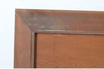アンティーク建具　羽ばたく鳥の様子が透かし彫りで表現された欄間2枚セット(明かり取り、明り取り)(R-065356)