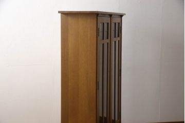 アメリカヴィンテージ　Stickley(スティックレー、スティックレイ)　ナチュラルテイストの空間づくりにおすすめのキャビネット(ブックケース、本箱、収納棚、戸棚、ビンテージ)(R-065391)