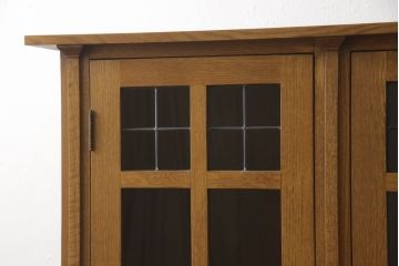 アメリカヴィンテージ　Stickley(スティックレー、スティックレイ)　ナチュラルテイストの空間づくりにおすすめのキャビネット(ブックケース、本箱、収納棚、戸棚、ビンテージ)(R-065391)