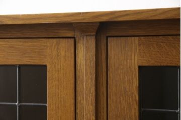 アメリカヴィンテージ　Stickley(スティックレー、スティックレイ)　ナチュラルテイストの空間づくりにおすすめのキャビネット(ブックケース、本箱、収納棚、戸棚、ビンテージ)(R-065391)