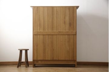 アメリカヴィンテージ　Stickley(スティックレー、スティックレイ)　ナチュラルテイストの空間づくりにおすすめのキャビネット(ブックケース、本箱、収納棚、戸棚、ビンテージ)(R-065391)