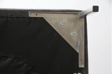 中古　美品　IDC大塚家具取り扱い　すっきりとしたリビングスタイルを実現できるクッション付きコーナーソファ(L字型、4人掛け、5人掛け、4P)(定価約48万円)(R-065394)