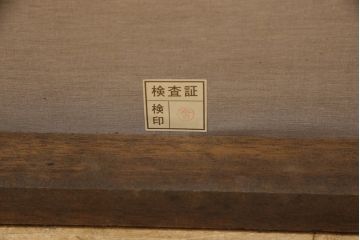 中古　DREXEL HERITAGE(ドレクセルヘリテイジ)　Triune(トライユン)　高級感漂う佇まいが魅力のドレッサーとスツールのセット(化粧台、鏡台、引き出し、ミラー、オットマン)(ドレッサーの定価約42万円)(R-065414)