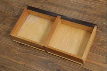 和製ビンテージ　松本民芸家具　絶版品!　#303型　オクタゴンのフレームが目を引く八角鏡台(ドレッサー、ミラー、化粧台、ヴィンテージ)(R-065420)