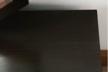 和製ビンテージ　松本民芸家具　絶版品!　#303型　オクタゴンのフレームが目を引く八角鏡台(ドレッサー、ミラー、化粧台、ヴィンテージ)(R-065420)