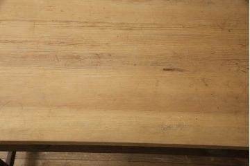 和製アンティーク　両面引き出しが使い勝手の良い大振りな作業台(ダイニングテーブル、食卓、2人掛け、4人掛け、ワークスペース)(R-065427)