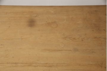 和製アンティーク　両面引き出しが使い勝手の良い大振りな作業台(ダイニングテーブル、食卓、2人掛け、4人掛け、ワークスペース)(R-065427)