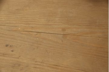 和製アンティーク　両面引き出しが使い勝手の良い大振りな作業台(ダイニングテーブル、食卓、2人掛け、4人掛け、ワークスペース)(R-065427)