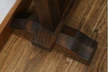 和製ビンテージ　九州民芸家具　和の趣溢れる重厚な佇まいが魅力の衝立て(つい立て、衝い立て、パーテーション、仕切り、ヴィンテージ)(R-065429)