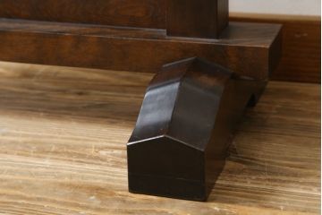 和製ビンテージ　九州民芸家具　和の趣溢れる重厚な佇まいが魅力の衝立て(つい立て、衝い立て、パーテーション、仕切り、ヴィンテージ)(R-065429)