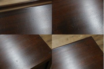 中古　松本民芸家具　高山式座ビューロー　和室や和モダンなリビングにおすすめのライティングビューロー　定価約30万8千円相当　(R-065432)