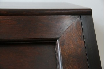 中古　松本民芸家具　高山式座ビューロー　和室や和モダンなリビングにおすすめのライティングビューロー　定価約30万8千円相当　(R-065432)