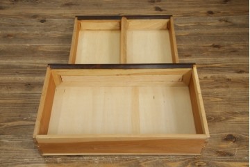 中古　松本民芸家具　高山式座ビューロー　和室や和モダンなリビングにおすすめのライティングビューロー　定価約30万8千円相当　(R-065432)