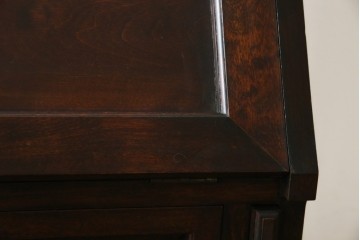 中古　松本民芸家具　高山式座ビューロー　和室や和モダンなリビングにおすすめのライティングビューロー　定価約30万8千円相当　(R-065432)