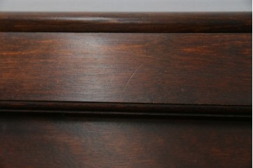 中古　松本民芸家具　高山式座ビューロー　和室や和モダンなリビングにおすすめのライティングビューロー　定価約30万8千円相当　(R-065432)