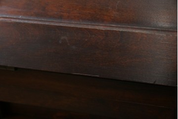 中古　松本民芸家具　高山式座ビューロー　和室や和モダンなリビングにおすすめのライティングビューロー　定価約30万8千円相当　(R-065432)