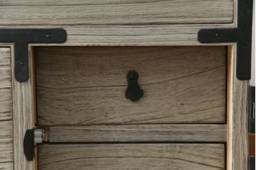 和製アンティーク　美品!!　専門店で再生済み　木の色味がシックな印象の総桐箪笥(整理箪笥、総桐たんす、引き出し、和タンス、衣装箪笥)(R-065433)