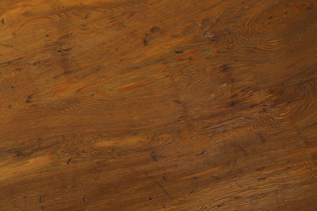 和製ビンテージ　笹杢　高級品!!杢目が素晴らしい秋田杉一枚板の座卓　(R-065445)