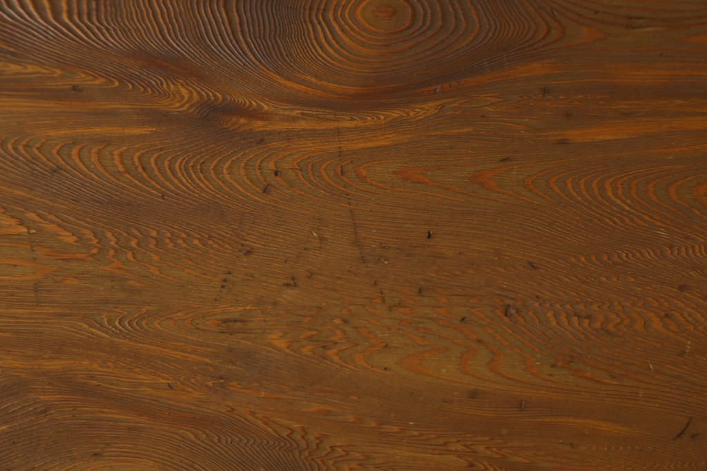 和製ビンテージ　笹杢　高級品!!杢目が素晴らしい秋田杉一枚板の座卓　(R-065445)