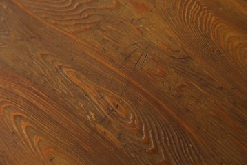 和製ビンテージ　笹杢　高級品!!杢目が素晴らしい秋田杉一枚板の座卓　(R-065445)