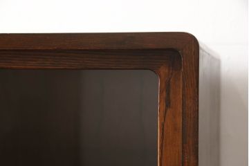 中古　岩谷堂箪笥　No.364　高級感のある和の雰囲気を高める三尺茶箪笥(茶棚、茶タンス、収納棚、戸棚、飾り棚、サイドキャビネット)(定価約52万円)(R-065446)