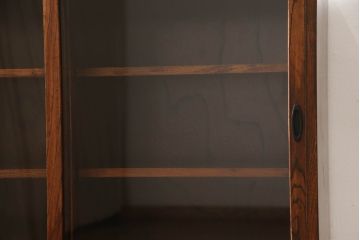 中古　岩谷堂箪笥　No.364　高級感のある和の雰囲気を高める三尺茶箪笥(茶棚、茶タンス、収納棚、戸棚、飾り棚、サイドキャビネット)(定価約52万円)(R-065446)