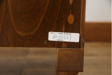 中古　美品　高級品!!　スペイン製　フランスベッド(France Bed)　Slumberland(スランバーランド)　上品な佇まいが魅力のランジェリーチェスト(縦型チェスト、サイドチェスト、引き出し)(定価推定約35万円)(R-065464)