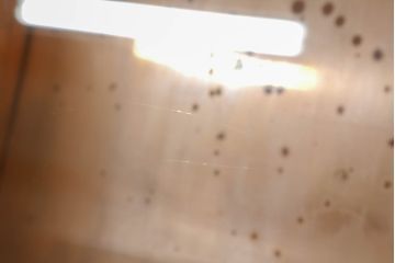 和製アンティーク　楓(カエデ)材　黒柿材　暖かみを感じる木の色合いが魅力!!大振りな長火鉢(囲炉裏、木製火鉢)(R-065465)