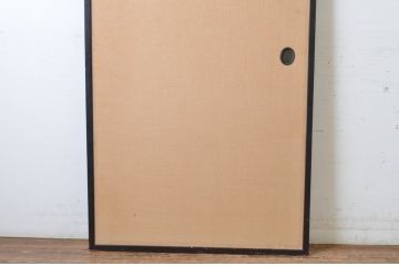 アンティーク建具　大正ロマン　古い洋館で使われていた和洋折衷の引き戸1枚(板戸)(R-065474)