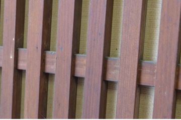 アンティーク建具　激レア!!和の雰囲気漂う裏襖(フスマ)付き格子戸4枚セット(引き戸、ふすま)(R-065551)
