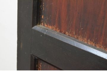 アンティーク建具　上質な和の趣あふれる帯戸3枚セット(引き戸、板戸)(R-065552)