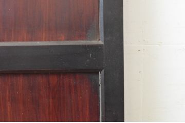 アンティーク建具　上質な和の趣あふれる帯戸1枚(引き戸、板戸)(R-065553)