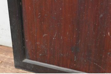 アンティーク建具　上質な和の趣あふれる帯戸1枚(引き戸、板戸)(R-065553)