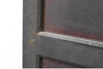 アンティーク建具　上質な和の趣あふれる帯戸1枚(引き戸、板戸)(R-065553)
