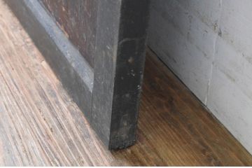 アンティーク建具　上質な和の趣あふれる帯戸1枚(引き戸、板戸)(R-065553)