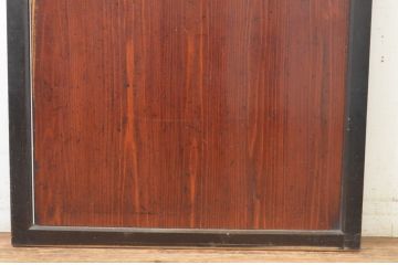 アンティーク建具　上質な和の趣あふれる帯戸1枚(引き戸、板戸)(R-065554)
