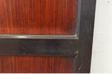 アンティーク建具　上質な和の趣あふれる帯戸1枚(引き戸、板戸)(R-065554)
