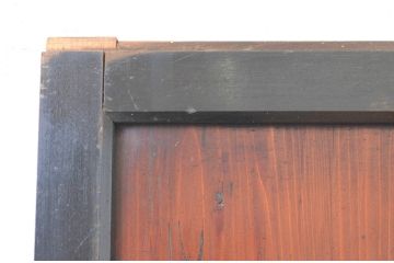 アンティーク建具　上質な和の趣あふれる帯戸1枚(引き戸、板戸)(R-065554)