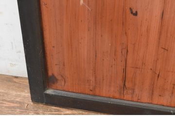 アンティーク建具　上質な和の趣あふれる帯戸1枚(引き戸、板戸)(R-065554)