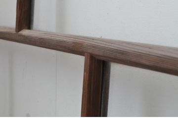 アンティーク建具　大正ロマン　レトロな雰囲気が魅力のガラス戸4枚セット(引き戸)(R-065555)