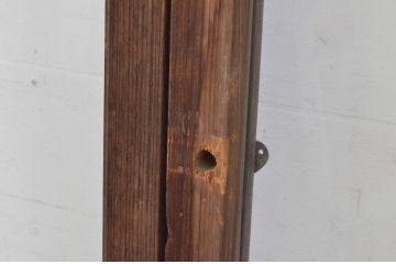 アンティーク建具　大正ロマン　レトロな雰囲気が魅力のガラス戸4枚セット(引き戸)(R-065555)