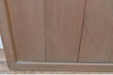 アンティーク建具　上手物!!　和の空間づくりにお勧めな古い数寄屋のガラス戸2枚セット(引き戸、板戸)(R-065570)